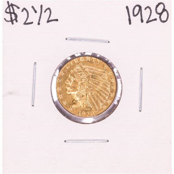 1928 $2 1/2 Indian Head Quarter Eagle Gold Coin