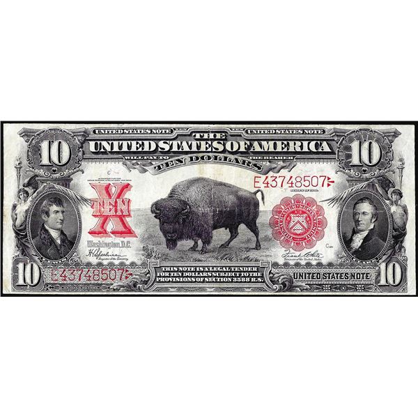 1901 $10 Bison Legal Tender Note