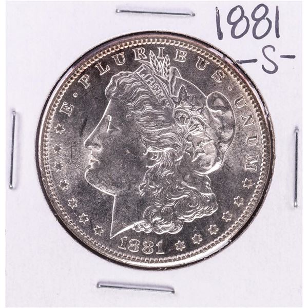 1881-S $1 Morgan Silver Dollar Coin