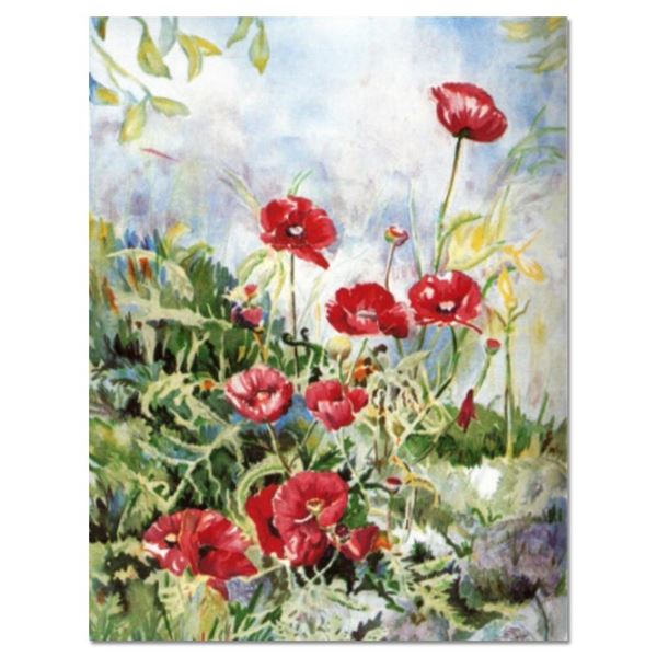 Perla Fox "Anenomes" Limited Edition Serigraph