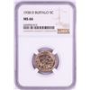 Image 1 : 1938-D Buffalo Nickel Coin NGC MS66
