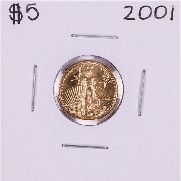 2001 $5 American Eagle Gold Coin