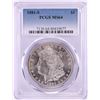 Image 1 : 1881-S $1 Morgan Silver Dollar Coin PCGS MS64