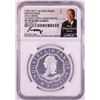Image 1 : 1792-2017 Half Disme 1 oz. Silver Medal NGC PF70 W/Edmund C. Moy Signature