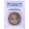Image 1 : 1903 $1 Morgan Silver Dollar Coin PCGS MS64 Nice Toning