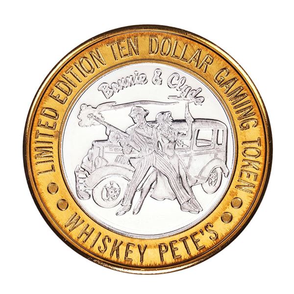 .999 Silver Whiskey Pete's Casino Jean, Nevada $10 Limited Edition Gaming Token