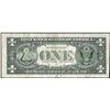 Image 2 : 1977A $1 Federal Reserve Fold Over Obstructed Printing ERROR Note
