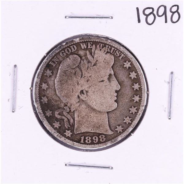 1898 Barber Half Dollar Coin