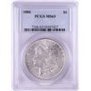 Image 1 : 1886 $1 Morgan Silver Dollar Coin PCGS MS63