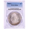 Image 1 : 1880-S $1 Morgan Silver Dollar Coin PCGS MS66 Amazing Toning