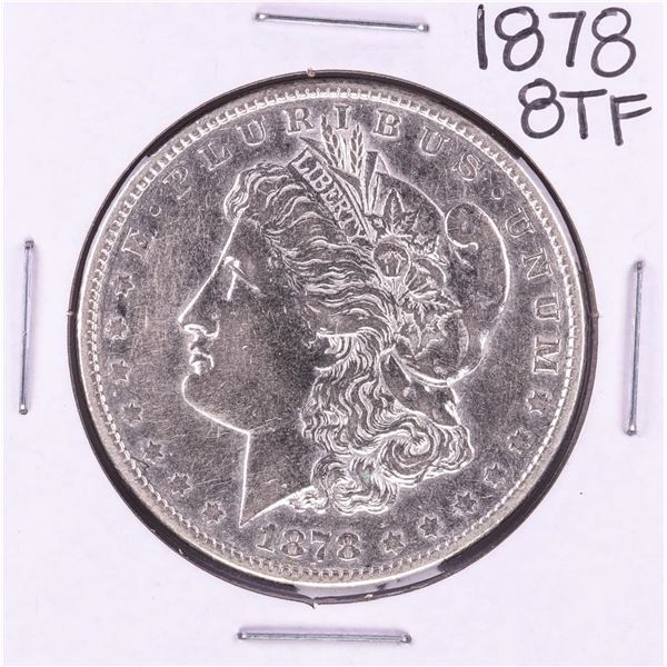 1878 8TF $1 Morgan Silver Dollar Coin