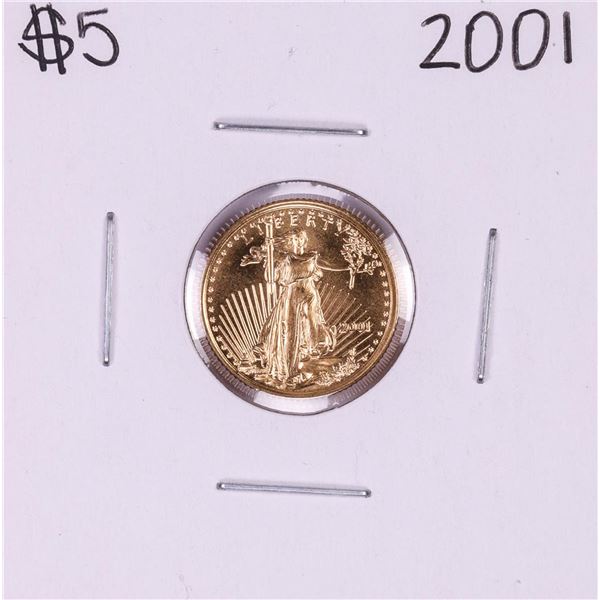 2001 $5 American Eagle Gold Coin