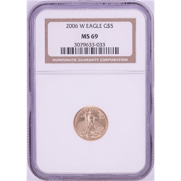 2006-W $5 American Gold Eagle Coin NGC MS69