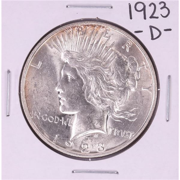1923-D $1 Peace Silver Dollar Coin