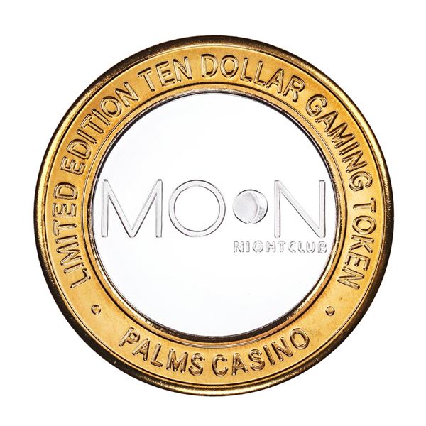 .999 Silver Palms Casino Las Vegas, NV $10 Casino Limited Edition Gaming Token