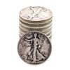 Image 1 : Lot of (20) 1930's Walking Liberty Half Dollar Coins