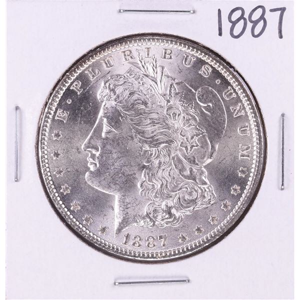 1887 $1 Morgan Silver Dollar Coin