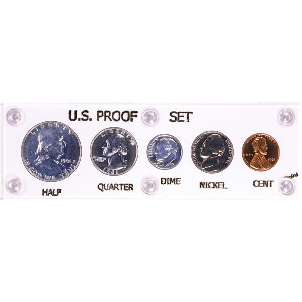 1961 (5) Coin Proof Set