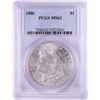 Image 1 : 1886 $1 Morgan Silver Dollar Coin PCGS MS63