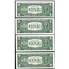 Image 2 : Lot of (4) 1957 $1 Silver Certificate Star Notes