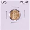 Image 1 : 2016 $5 American Eagle Gold Coin