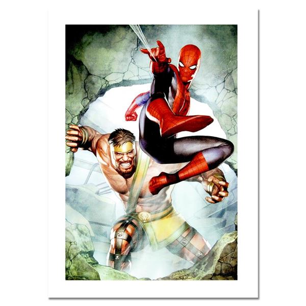 Marvel Comics "Assault New Olympus Prologue #1" Print Giclee on Canvas