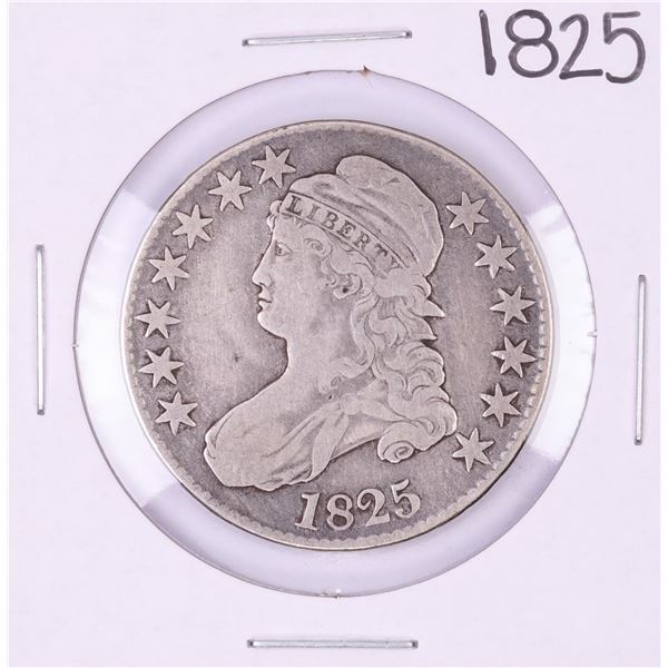 1825 Capped Bust Half Dollar Coin