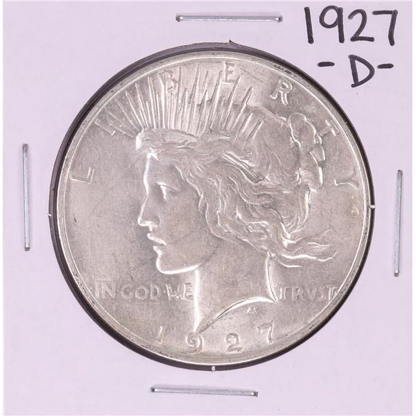 1927-D $1 Peace Silver Dollar Coin