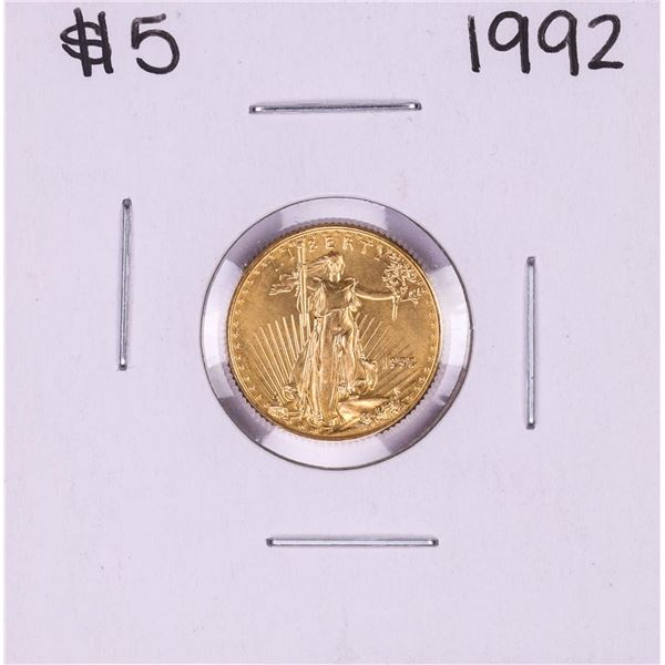 1992 $5 American Eagle Gold Coin