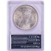 Image 2 : 1923 $1 Peace Silver Dollar Coin PCGS MS64 Green Rattler Holder