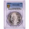 Image 1 : 1880-S $1 Morgan Silver Dollar Coin PCGS MS66 Nice Toning
