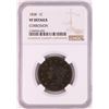 Image 1 : 1838 Coronet Head Large Cent Coin NGC VF Details