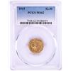Image 1 : 1915 $2 1/2 Indian Head Quarter Eagle Gold Coin PCGS MS62