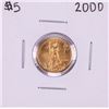 Image 1 : 2000 $5 American Eagle Gold Coin