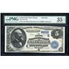 Image 1 : 1882VB $5 NB of Lakewood, NJ CH# 5232 National Bank Note PMG Choice Very Fine 35EPQ