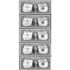 Image 1 : Lot of (5) 1957A/B $1 Silver Certificate STAR Notes