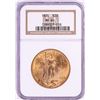 Image 1 : 1924 $20 St. Gaudens Double Eagle Gold Coin NGC MS64