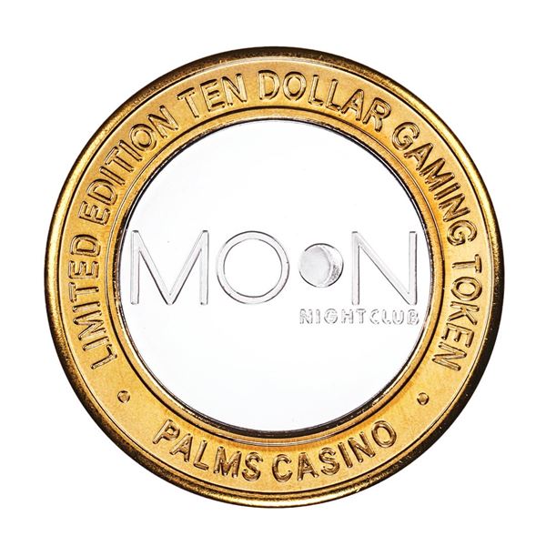 .999 Silver Palms Casino Las Vegas, NV $10 Casino Limited Edition Gaming Token