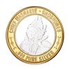 Image 1 : .999 Silver Chief Washakie $10 Casino Limited Native American Series Gaming Token