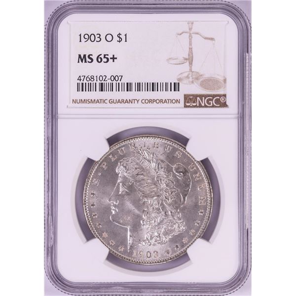 1903-O $1 Morgan Silver Dollar Coin NGC MS65+