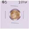 Image 1 : 2016 $5 American Eagle Gold Coin