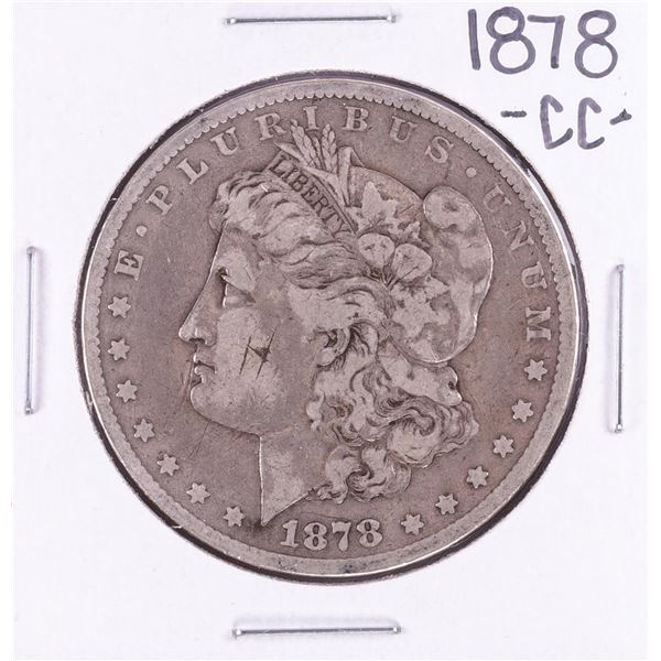 1878-CC $1 Morgan Silver Dollar Coin