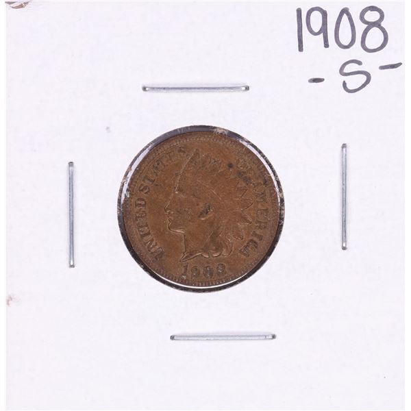 1908-S Indian Head Cent Coin