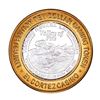 Image 1 : .999 Fine Silver El Cortez Hotel & Casino Las Vegas $10 Limited Edition Gaming Token
