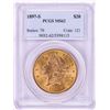 Image 1 : 1897-S $20 Liberty Head Double Eagle Gold Coin PCGS MS62