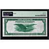 Image 2 : 1918 $1 Federal Reserve Bank Note New York Fr.712 PMG Choice Uncirculated 64