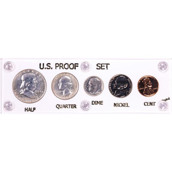 1959 (5) Coin Proof Set
