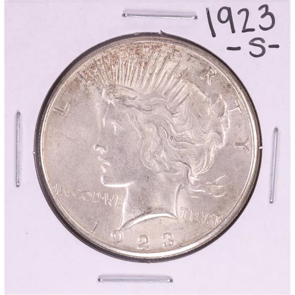1923-S $1 Peace Silver Dollar Coin