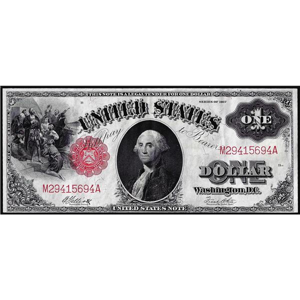 1917 $1 Legal Tender Note