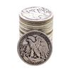 Image 2 : Lot of (20) 1918-1930's Walking Liberty Half Dollar Coins